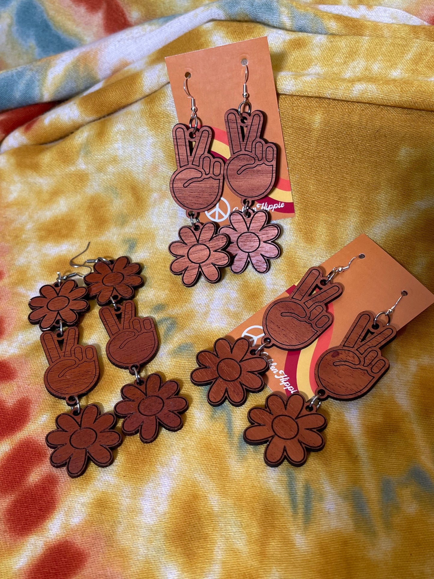Mahogany Dangles