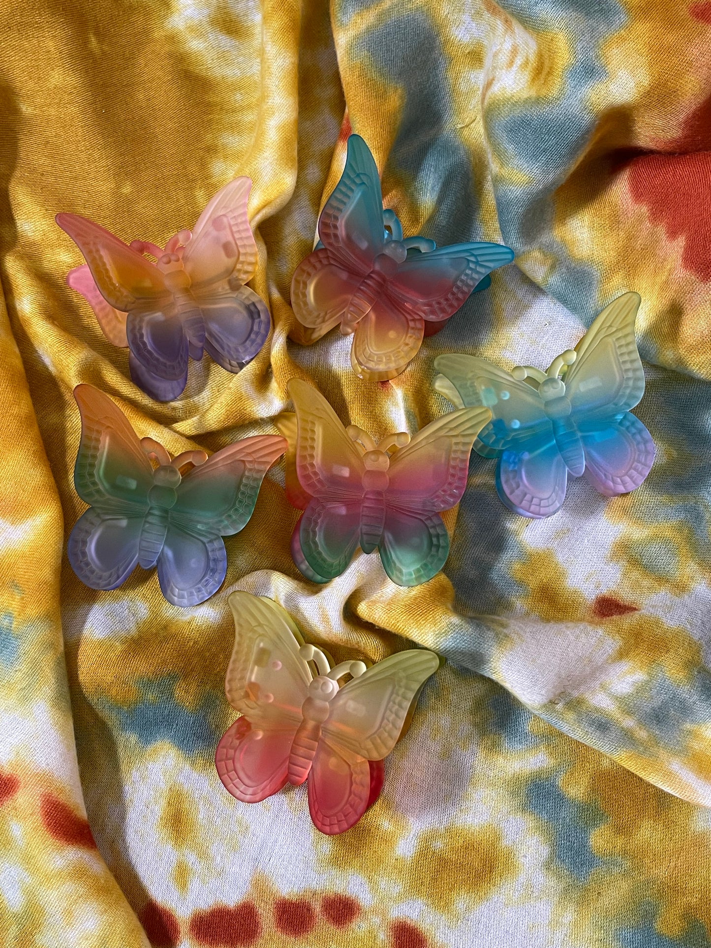 Triple Flutter Hair Claws
