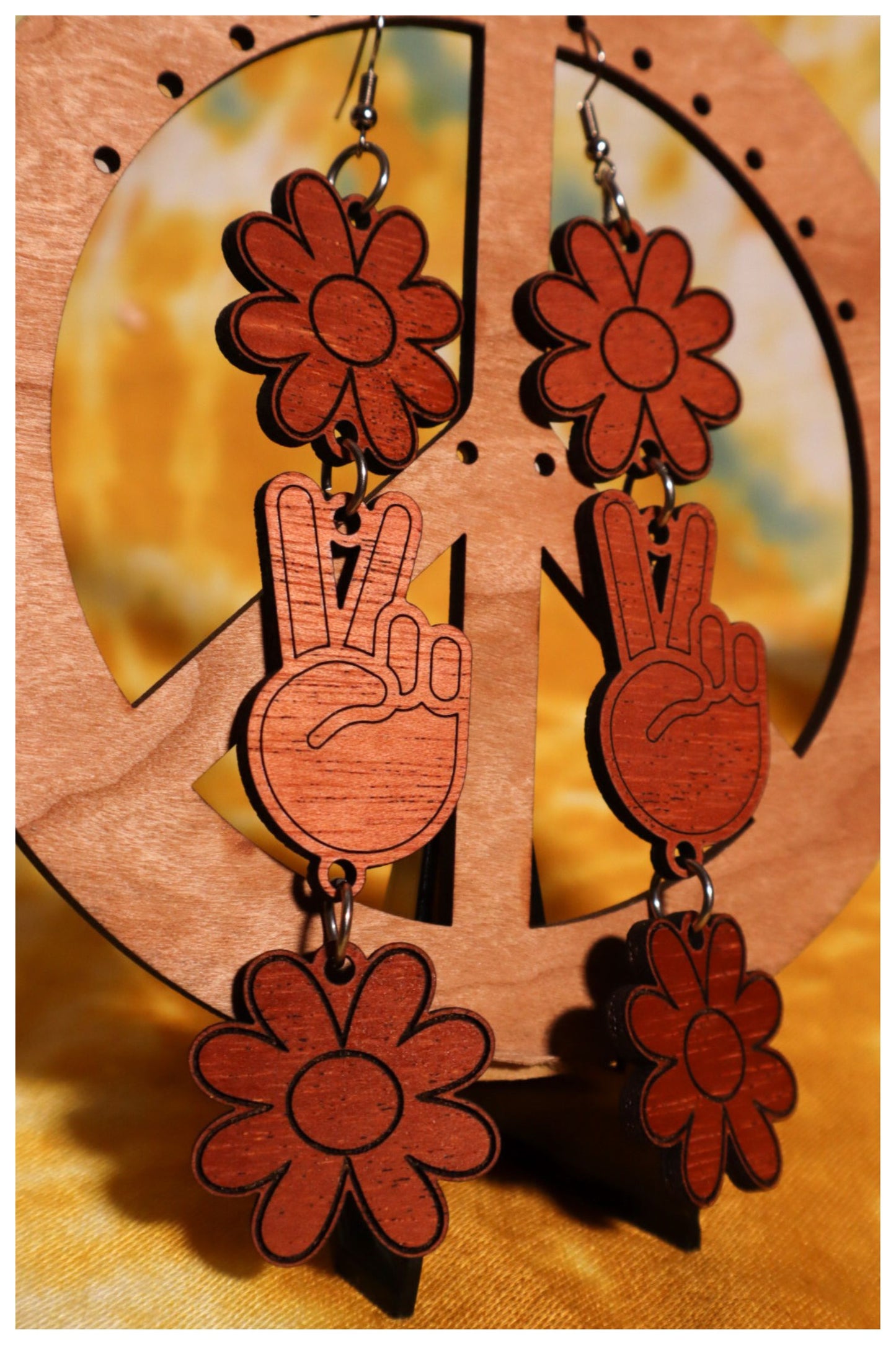 Mahogany Dangles
