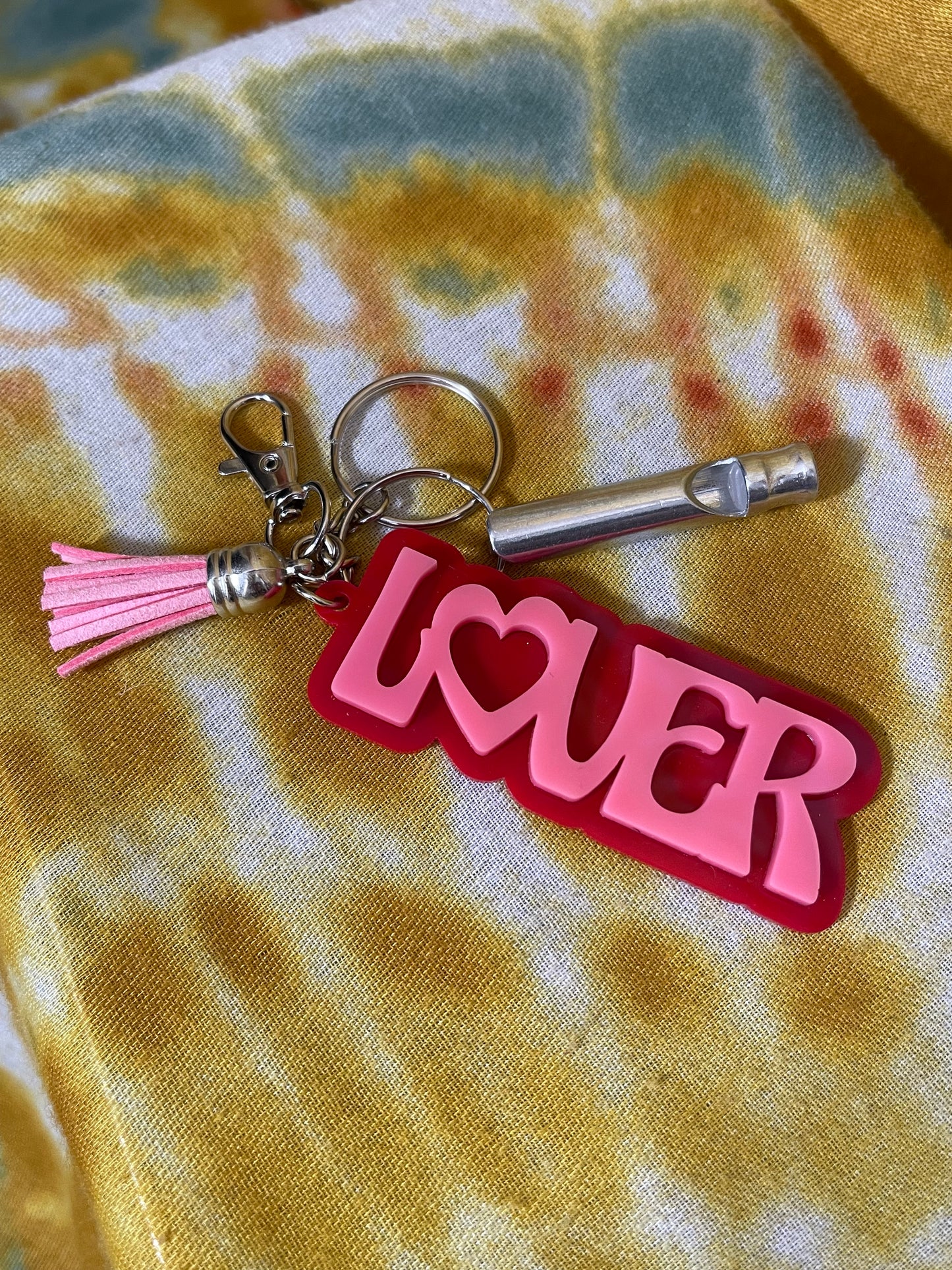 Soul Keychains Pink/Red/White