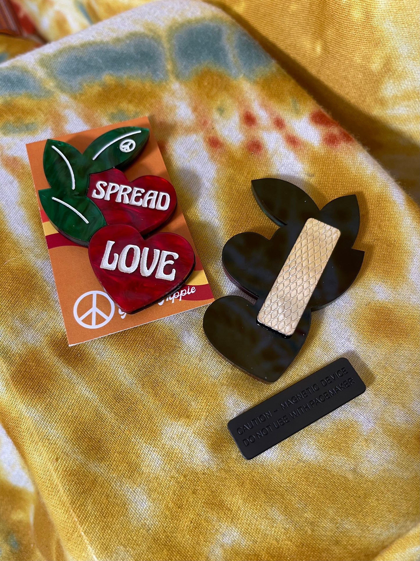 Spread Love Brooch