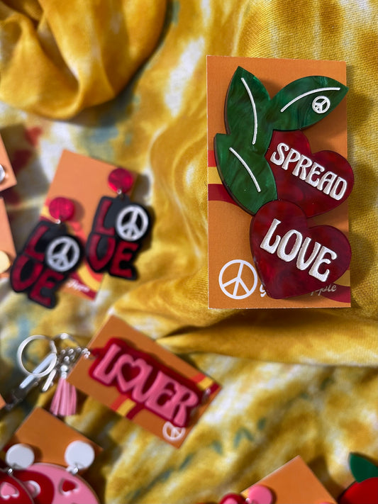 Spread Love Brooch